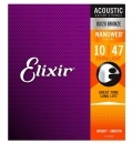 Elixir 11002 NanoWeb Bronze Extra Light 10-47 Elixir 11002 NanoWeb Bronze Extra Light 10-47